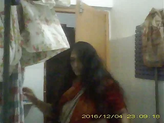 Sexy Mature Indian Milf Undressing their way saree In Bathroom Teaser Video
