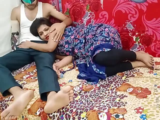 Sexy 18 Year Superannuated Big Boobs Horny Indian Girl Rough Blowjob and Sex - Full Desi