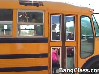 Cram bus driver fucking teen girl