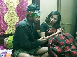 Indian hot new bhabhi classic sex with retrench brother! Clear hindi audio